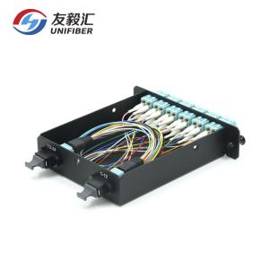 Quality 1x24F SPCC 24 Core MPO LGX Fiber Optic Patch Panel wholesale