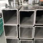 Grade 202 Stainless Steel Square Pipe Bright Polsihed Outside / Hairline