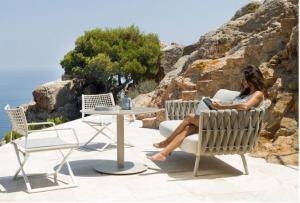 Quality Temperature Proof Modern Outdoor Furniture Corner Sofa UV Resistant wholesale