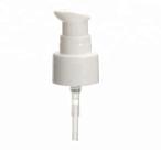 Plastic cosmetic lotion pump , White 20 / 410 refillable bottle pump with