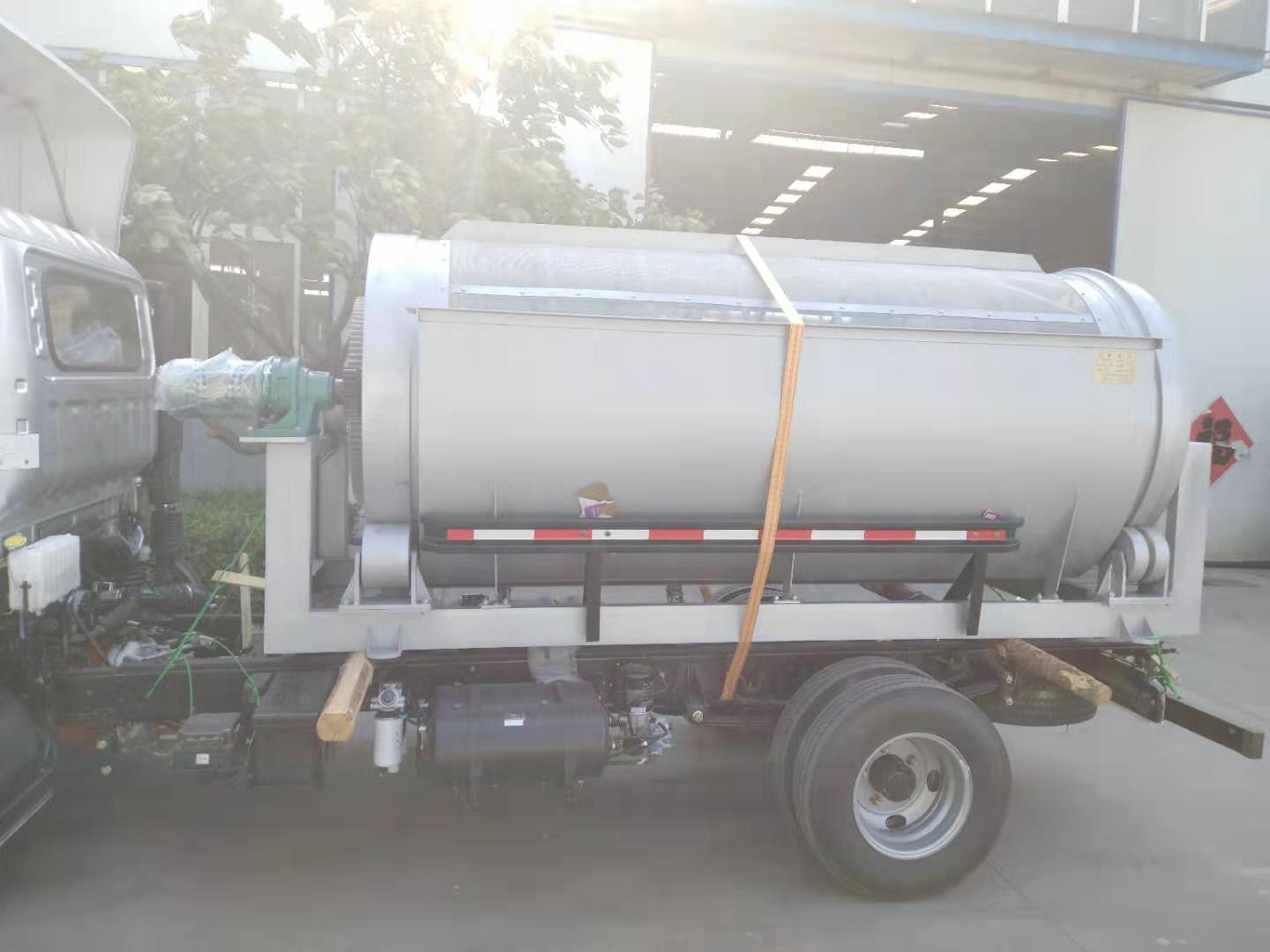 High Productivity Rotary Drum Filter Machine for Algae Removal in Stainless Steel