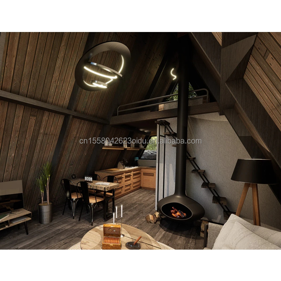 Galvanized Steel Bending Prefab House Living Forest Hotel Room for Modern Outdoor Living and Specialized Container