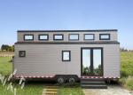 Modern Prefab Modular Home Luxury Caravan Tiny House On Wheels Shipped By 40 FR
