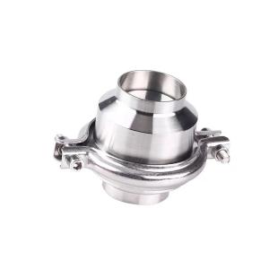 Quality Stainless Steel Food Grade DN15 Welding Sanitary Check Valve with Normal Temperature wholesale