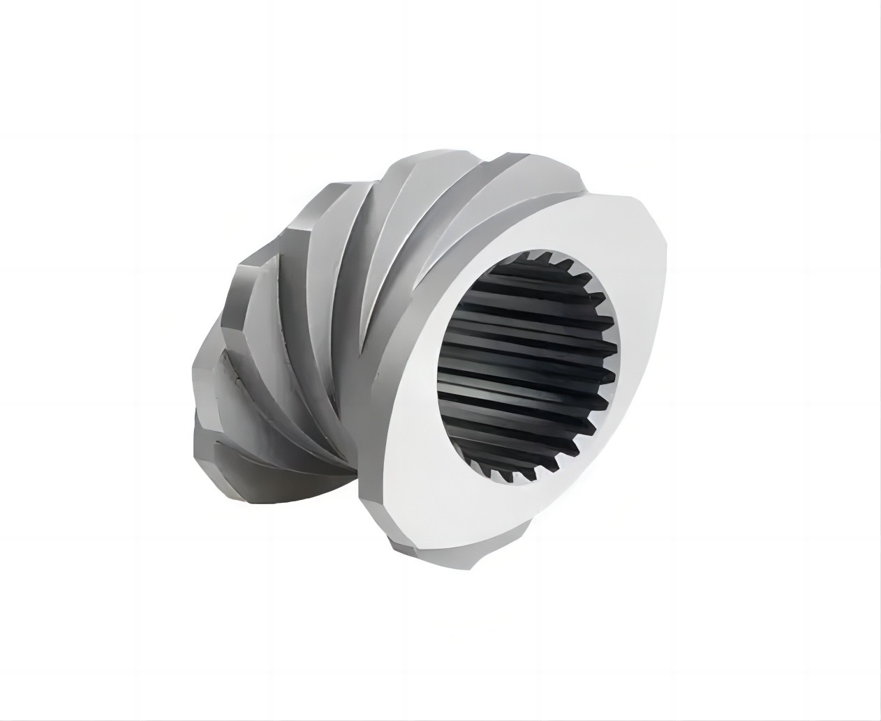 Parallel Twin Screw Extruder Essential Component Customized 12mm Screw Diameter Elements