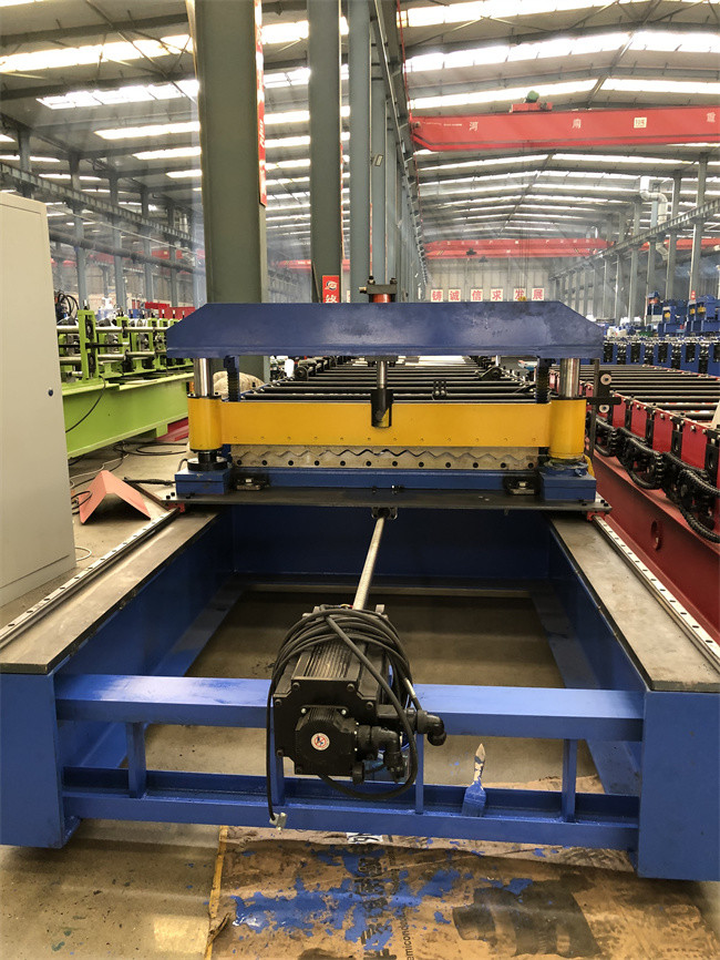 High speed roof wall panel corrugated sheet roll forming machine for Building Roof
