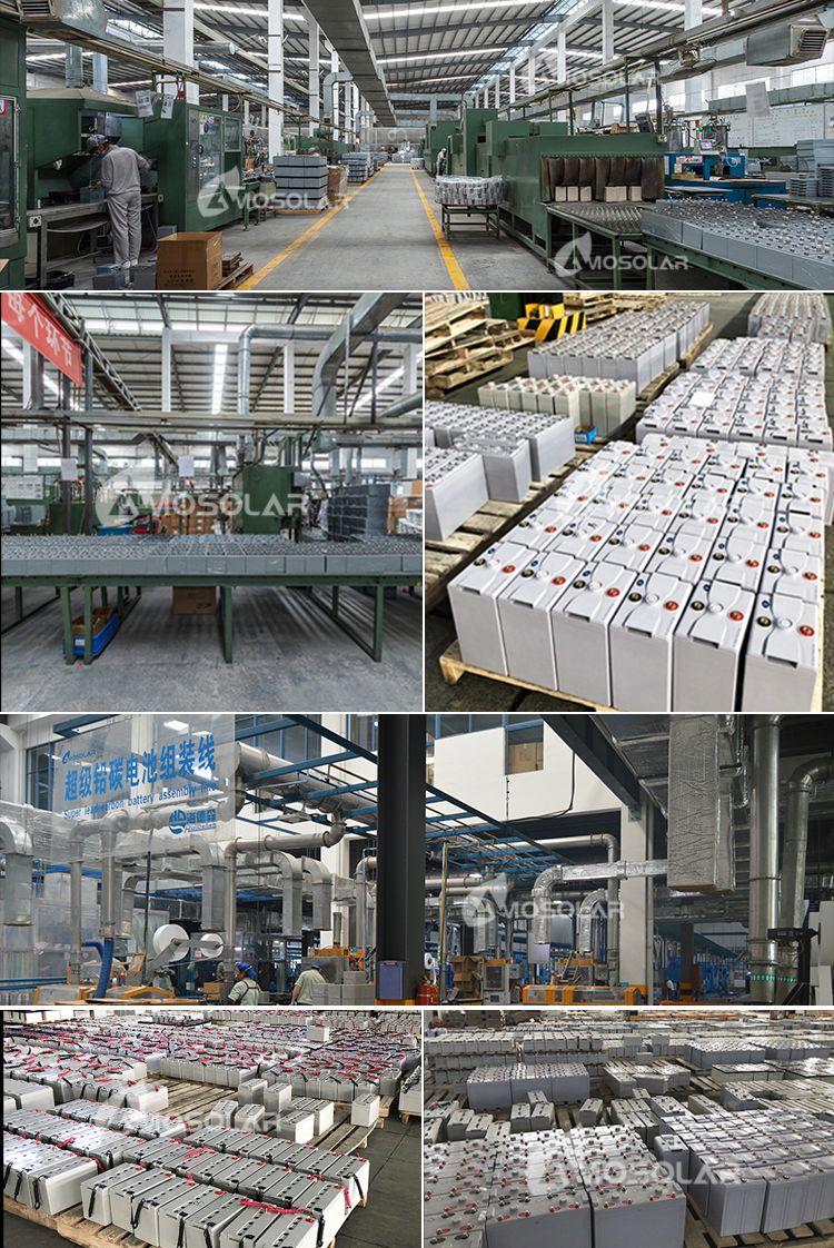 12V100AH Gel Battery Lead Acid Battery for Solar Energy System 1500 Times Cycle Life