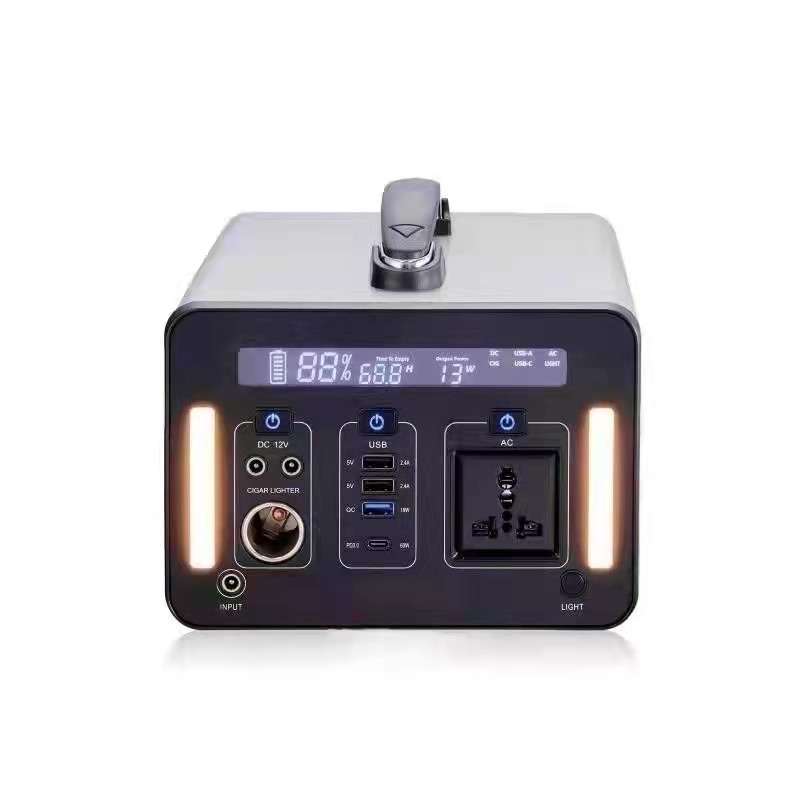 AC100V 270000mAh Outdoor Portable Power Station 1000W Solar Power Generator 10kg