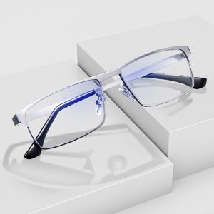 Quality Trendy 145MM Anti Blue Radiation Glasses Optical Frames Unisex Computer Glare wholesale