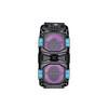 Quality double 8inch portable rechargeable pa karaoke speaker with USB port wholesale