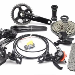 Quality Hydraulic Brakes 11 Speed Shimano XT M8000 Groupset wholesale