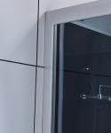 4mm Sliding Shower Pods Cabins 1200x850x2150mm Aluminum Frame