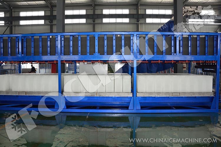 Highly Integrated 20tons Direct Cooling Block Ice Machine with Power-saving Advantage