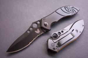 Quality Benchmade knife C553- half serrated wholesale
