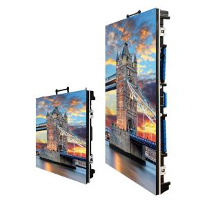 Quality 3.91mm/4.81mm/5.95mm Rental Cabinet LED Display Screen With 140°/140° Viewing Angle wholesale