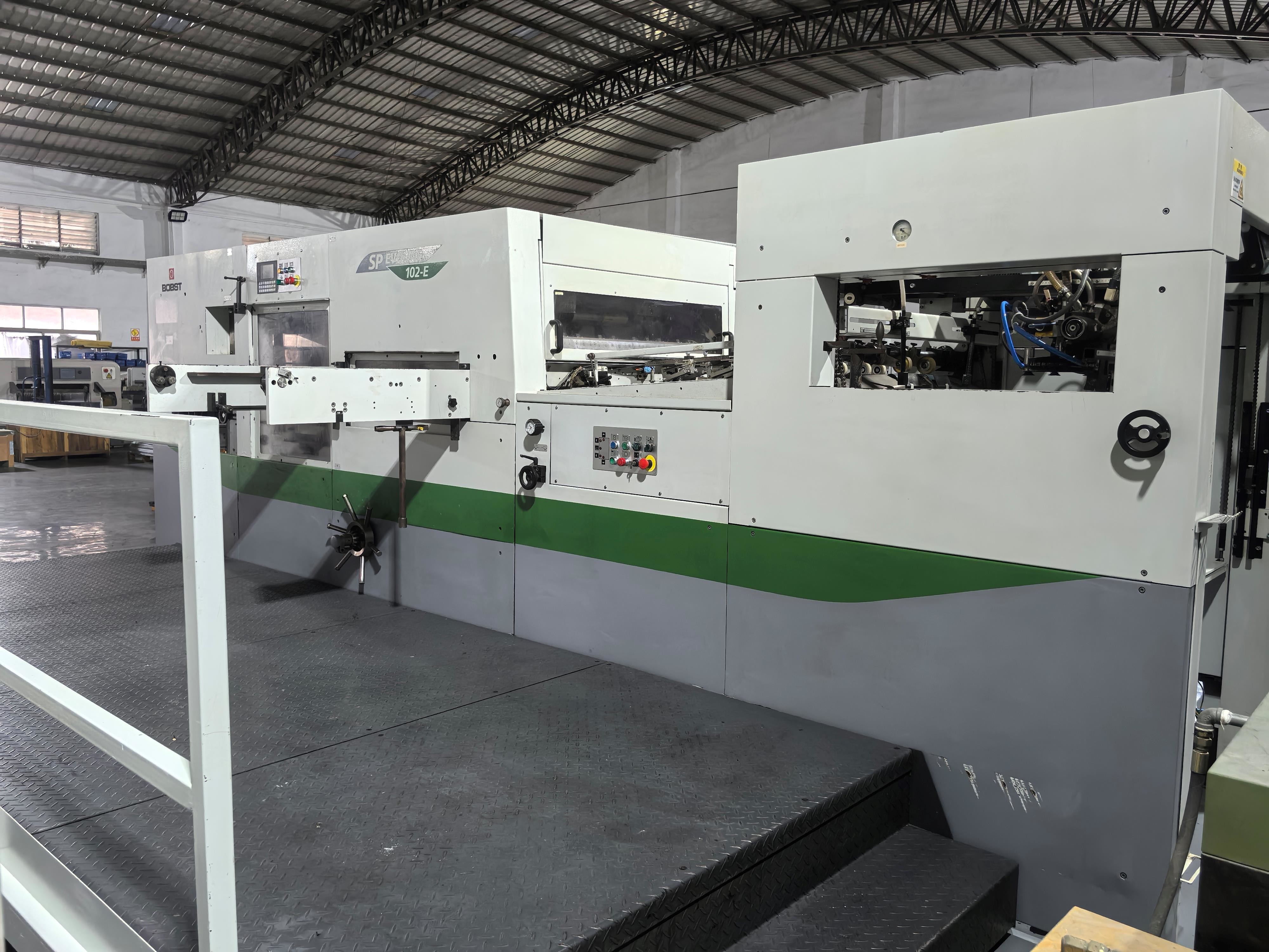 Autoplatine Sp Evoline 102E BOBST 102-E Automatic Die Cutting Machine