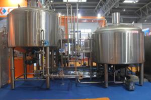 Quality Stainless Steel 316 Turnkey Beer Brewing System Hand Or Automatic Control wholesale