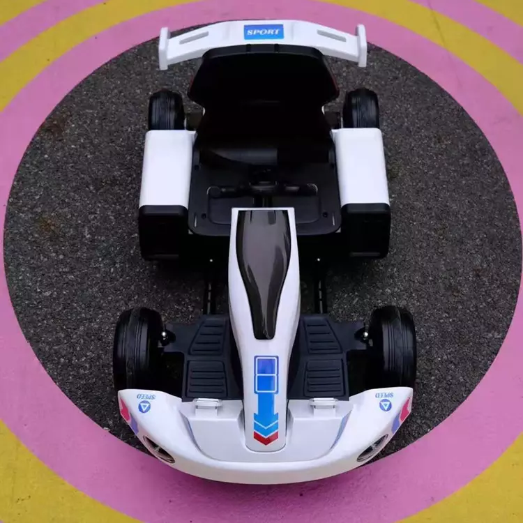 12V Electric Remote Control Kart for 6 Year Old Children's Ride On Karting Car Plastic Type PP