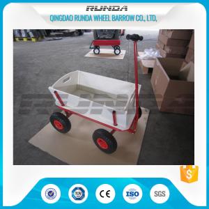 Quality Tarpaulin Wooden Garden Mesh Cart TC1812 Durable Convenient Carriage SGS wholesale