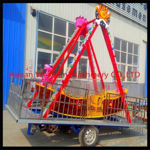 Quality outdoor playground rides pirate ship with trailer wholesale