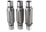 SS202 2.5"X4"X8" Exhaust System Flex Pipe