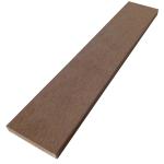 No Painting Anti UV 57mm 11mm WPC Fence Panels Plank