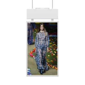 Quality Hanging LCD Window Display Signage Double Sided For Indoor Shop Advertising wholesale