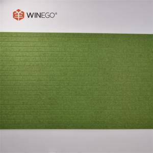 Quality Sound Deadening Plain Polyester Acoustic Panels 2440mmx1220mm Pass BS476-7 wholesale