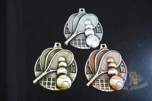 Quality Custom Zinc Alloy Tennis Or Badminton Metal Engraved Medals, Sports Marathon Running Medallon wholesale