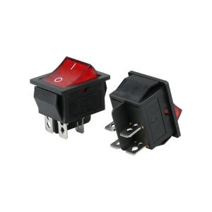Quality 4 Pin On Off Boat Rocker Switch 16A 250V / 20A 125V wholesale