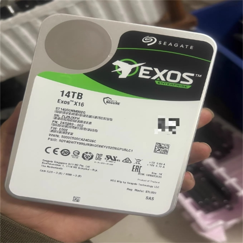 ST14000NM002G 14TB SATA Hard Drive High Capacity And 6Gb/s Interface For Fast Data Transfer