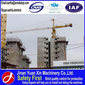 Quality 100m building tower crane 6010 China tower crane wholesale