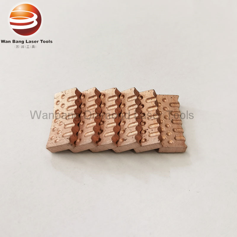 Durable Life Diamond Segment for Core Drill Retipping and Brazing