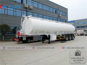 Quality 3 Axle 40000 - 50000L 30T 40T Gasoline Delivery Tanker Semi Trailer wholesale