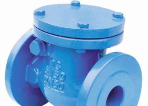 Quality DIN2531 Ductile Iron Swing Check Valve Manual Hydraulic Handwheel Operated wholesale