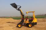 GET - KM15 Heavy Construction Machinery Mini Wheel Loader Long Life Time