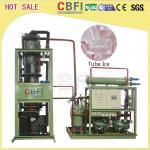 High Output Tube Ice Maker / Ice Making Machines For Fast Food Shops /