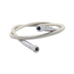 1/4" Stainless Steel PTFE PTFE Braided Hose With JIC Female
