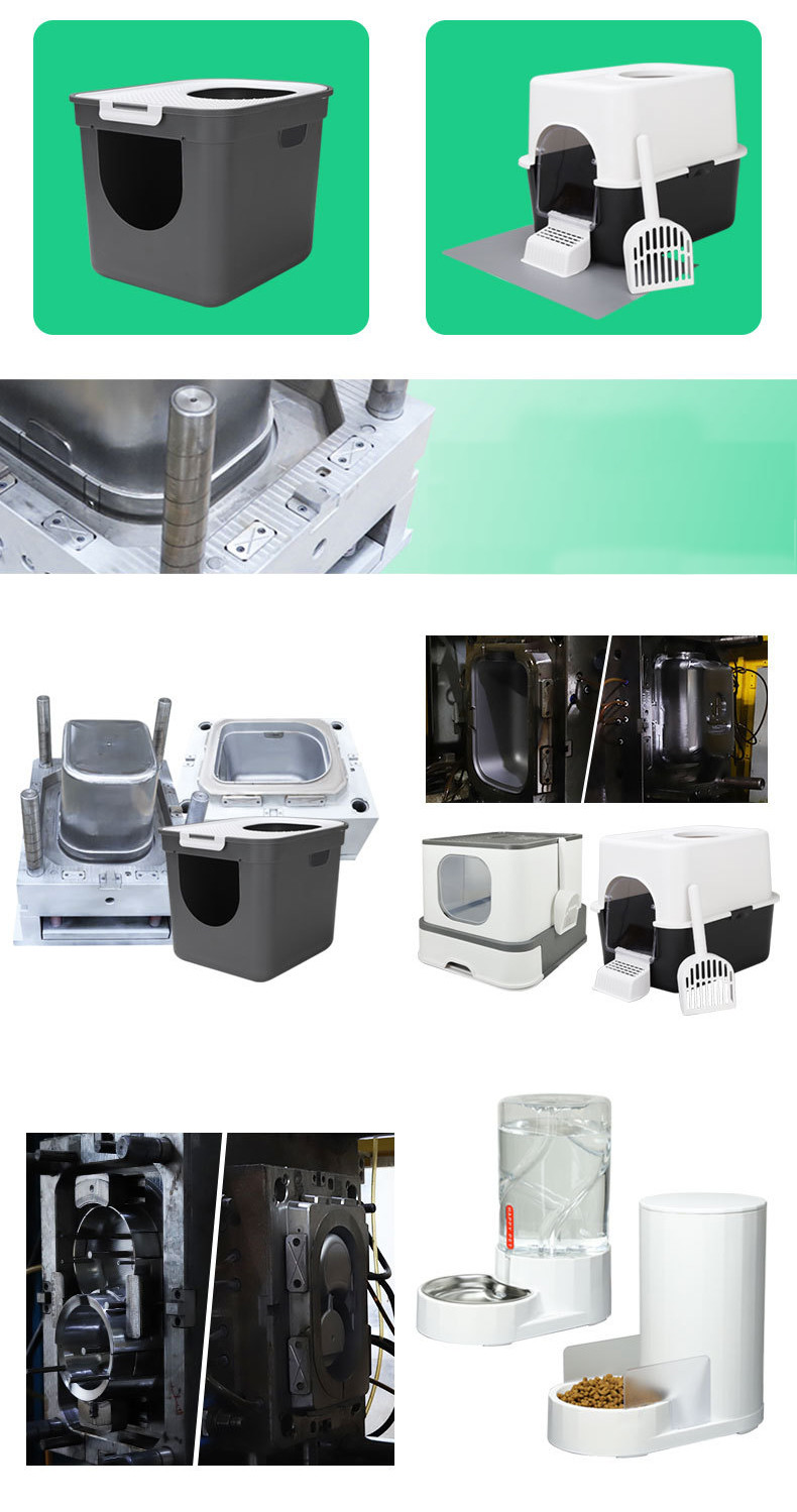 Stationery Plastic Blow Mould ABS P20 Plastic Connector Injection Mold