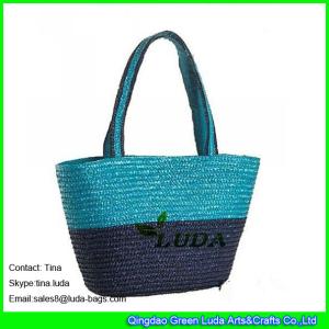 Quality LUDA handmade handbags wholesale fashion straw beach bag tote wholesale