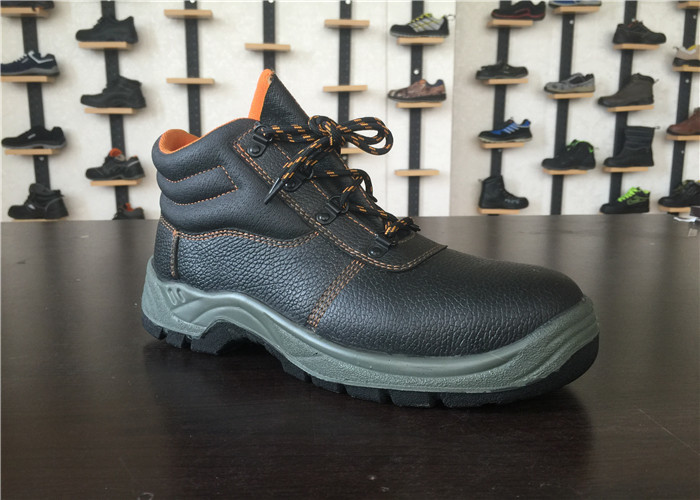 Metal Lace Lock Steel Midsole Comfortable Safety Footwear For Firefighter