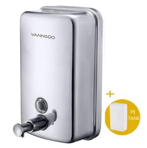 Quality 34 Ounce Bathroom Shower Soap Dispenser Corrosion Proof Lining Bathroom Accessories wholesale