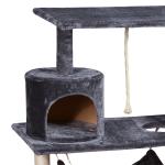 Dark Grey Detachable Sisal Cat Scratching trees toys