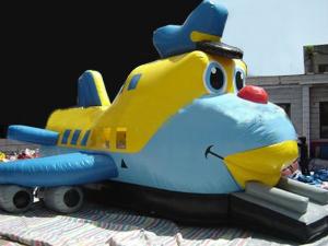 Quality Fantastic Outdoor Inflatable Tunnel Maze Games, Bird-Like Airplane wholesale