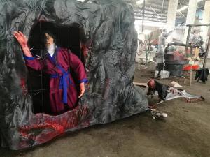 Quality Animation Horror Ghost Horror Haunted Props Zombie Model Halloween Customized wholesale