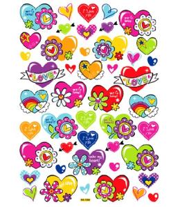 Quality Environmental-Friendly Glitter Wall Sticker For Childrens 1358 wholesale