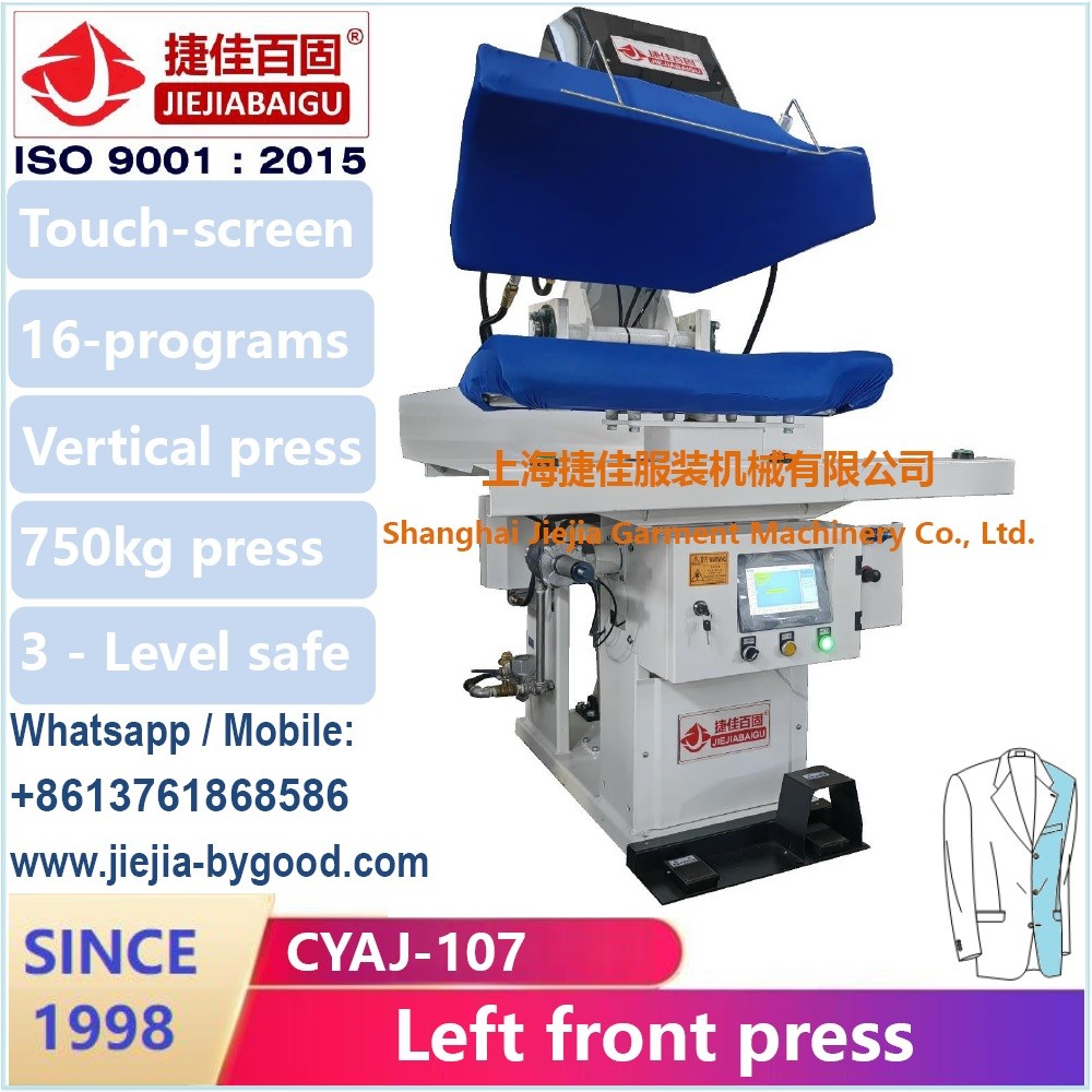 suit jacket ironing pressing machine vertical pressing machine buck distance adjustable