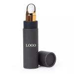 Black Kraft Essential Oil Bottle Tube Packaging Custom Logo Printed