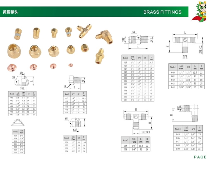 Precision Manual Brass Needle Valve and Fittings for Refrigeration and Air Conditioning Systems