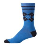 custom logo, design Diamond mens socks